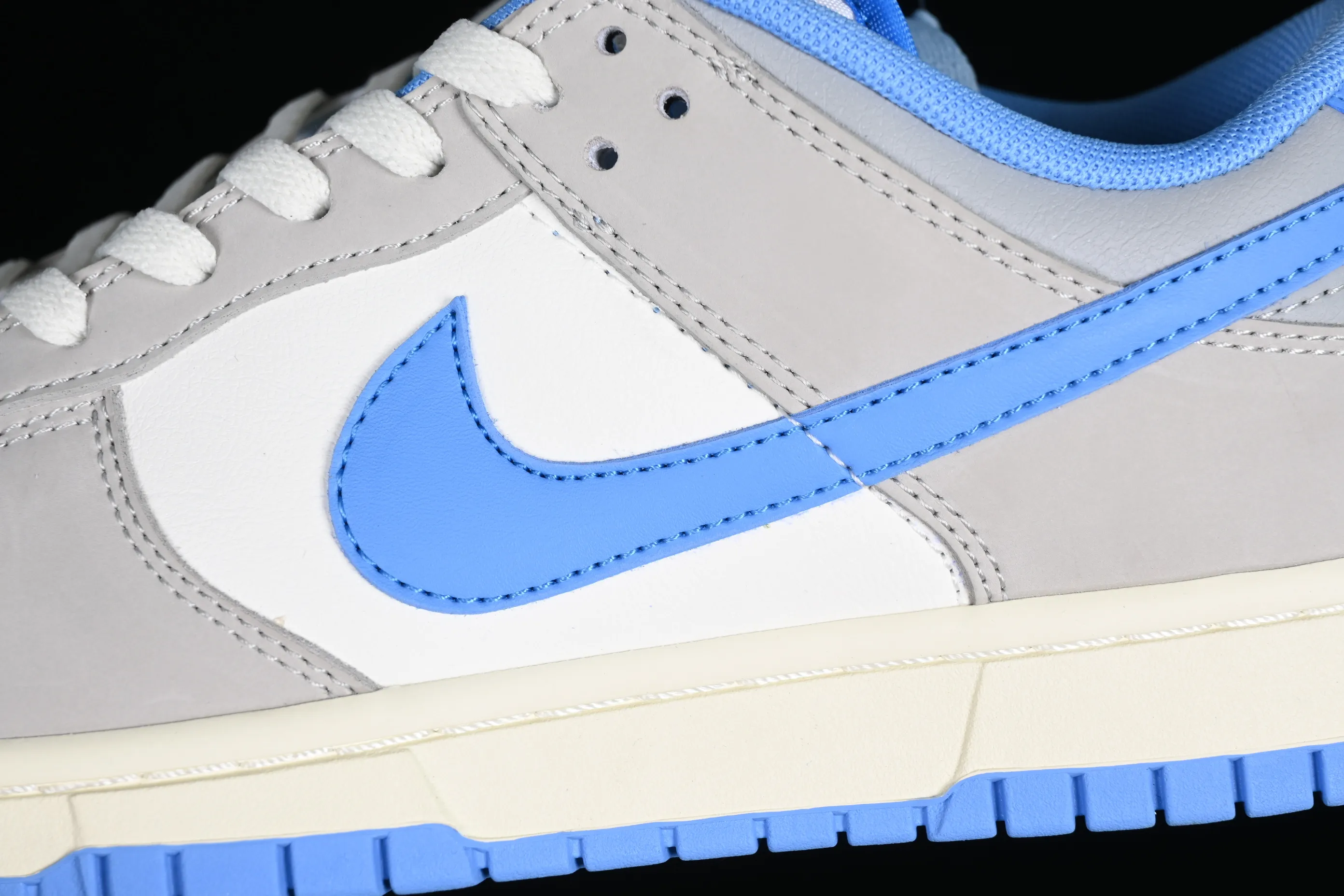 All categories Nk SB Dunk series Nk SB Dunk Low low-top sneakers F version Nk Dunk Low "Athletic Department" gray blue SB low-top casual sneakers FN7488-133